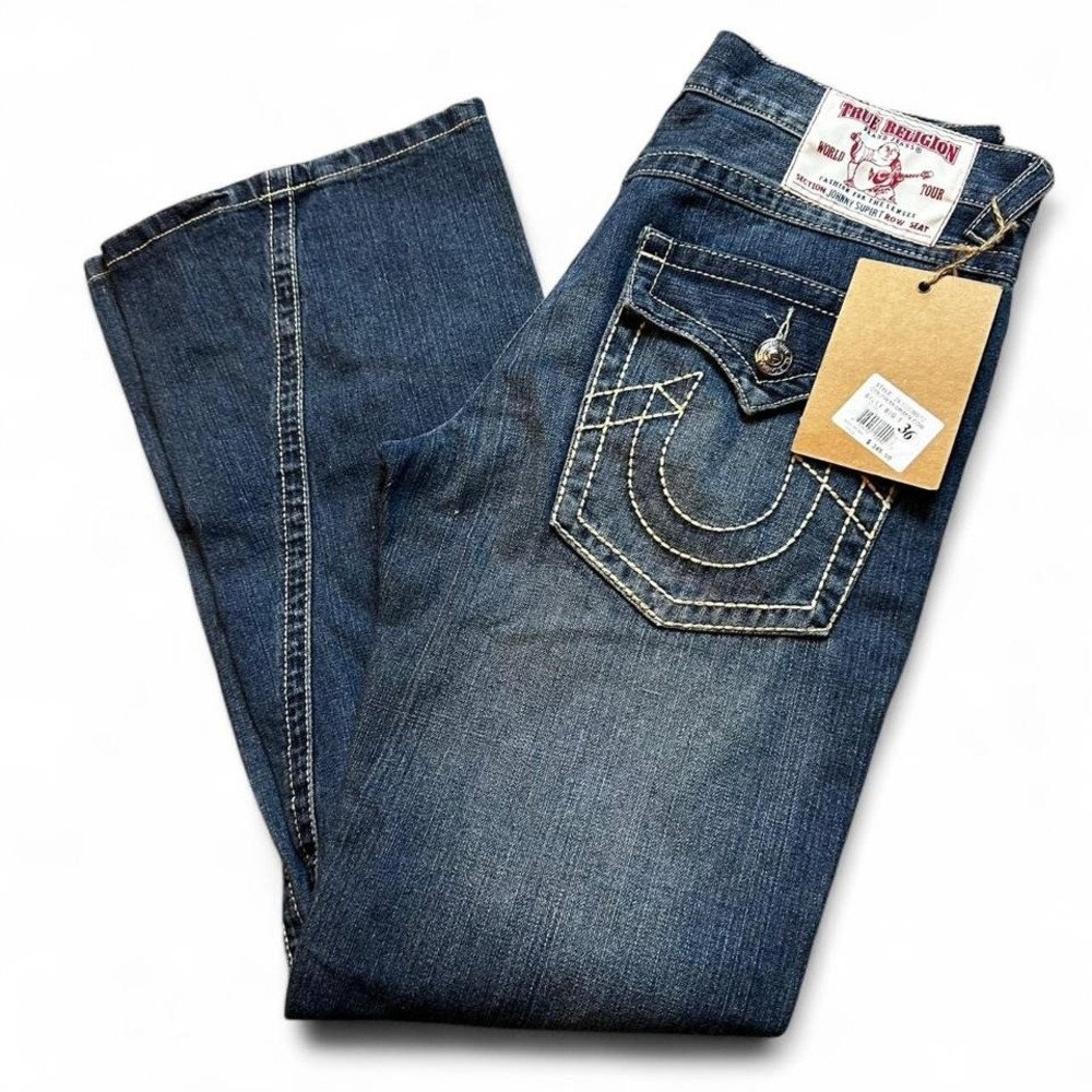 True Religion‎ Super T Billy Big T brand new flare jeans size 36